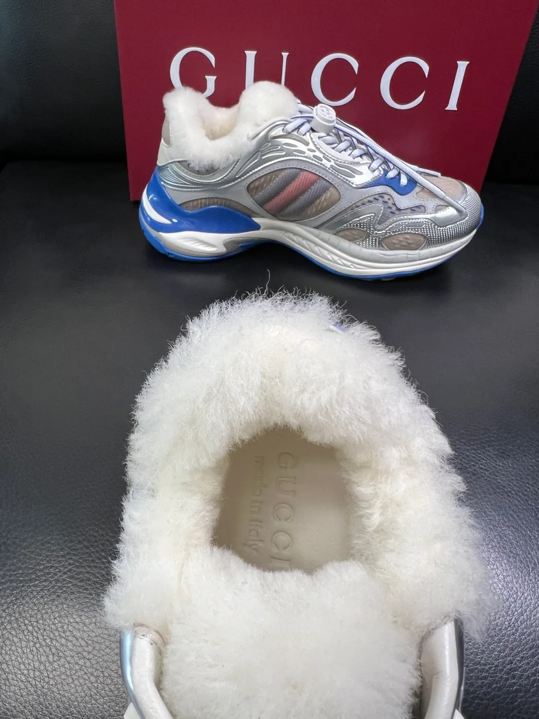 Men's shoes 💰980 Gucci high quality top crafts Gucci counter new original configuration, imported Italian cowhide fabric, imported wool lining cowhide pad, breathable and comfortable, sole: original factory special supply original sole super comfortable, original factory and single goods, welcome to compare, code number 39-44 (customized 38 45)